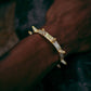 ICED SPIKED BANGLE BRACELET