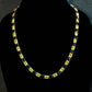 THE EMERALD CHAIN // BLACK X YELLOW GOLD 6MM