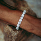 9MM ICED CLUSTER BRACELET