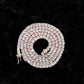 ROUND CUT TENNIS CHAIN // 4MM
