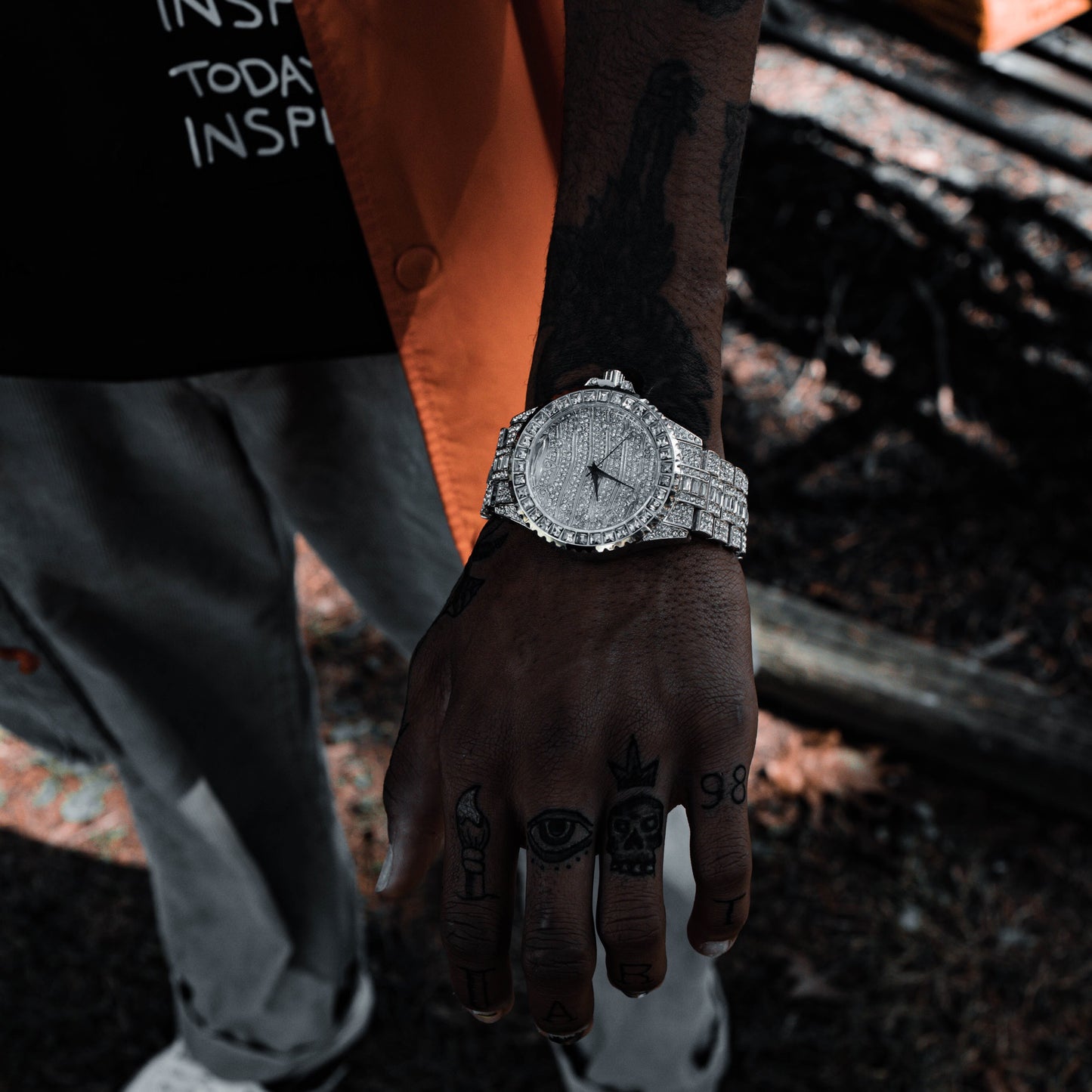 WAVY // WHITE GOLD WATCH