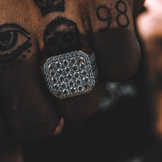 ICED OUT SQUARE RING