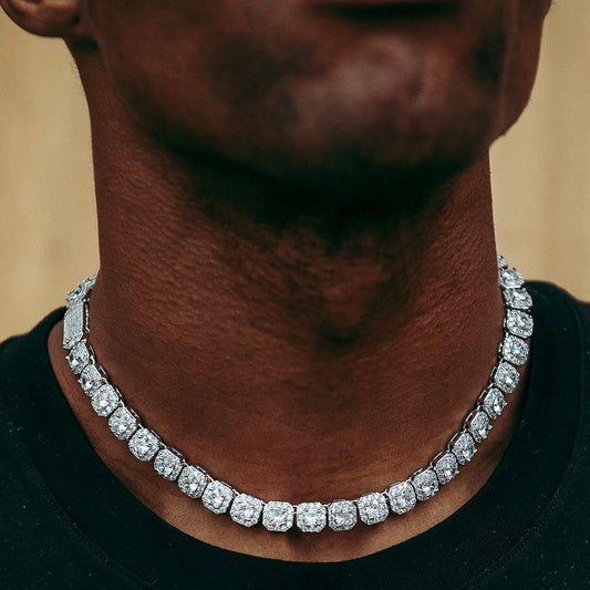 9MM ICED CLUSTER CHAIN