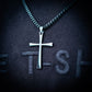 SIMPLE CROSS + 3MM FRANCO CHAIN