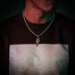 ICED OUT LIGHTNING BOLT PENDANT