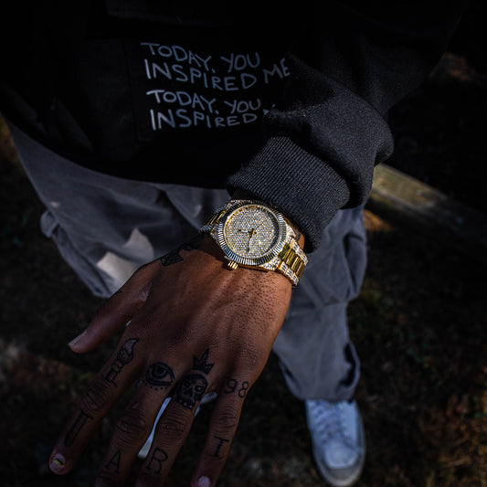 DIMEKEEPER WATCH IN YELLOW GOLD