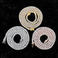 ROUND CUT TENNIS CHAIN // 4MM