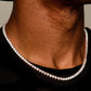 4MM ROUND CUT TENNIS CHAIN IN ROSE GOLD