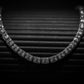 THE EMERALD CHAIN // WHITE GOLD 6MM