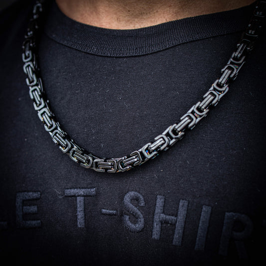 BRYZZY CHAIN // BLACK 8MM