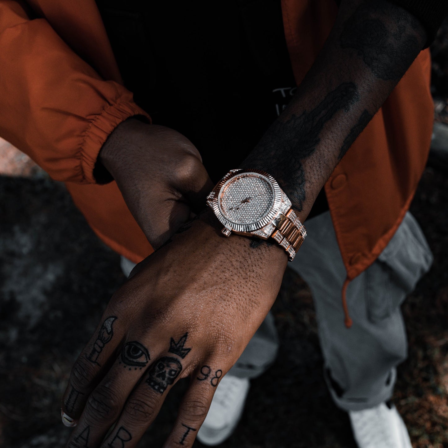 DIMEKEEPER // ROSE GOLD WATCH