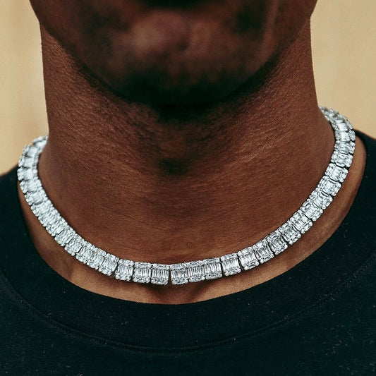 9MM BAGUETTE ICE CUBE CHAIN