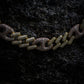 THE CUBAN X CHAIN // YELLOW X ROSE GOLD 18MM