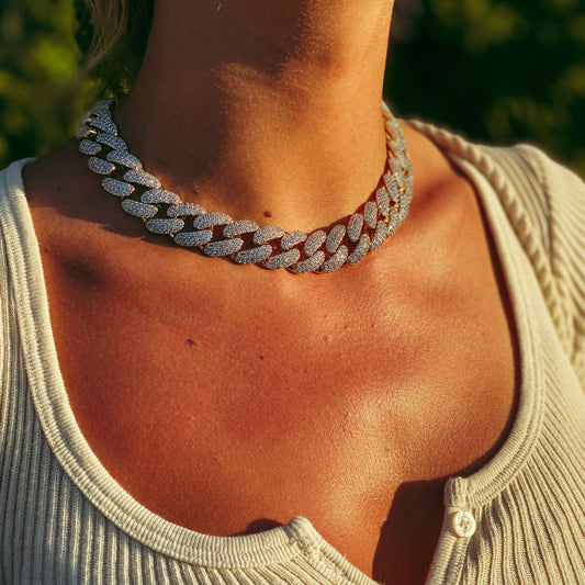 18MM ICED MIAMI CUBAN CHOKER