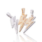 ICED OUT LIGHTNING BOLT PENDANT