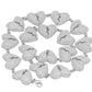 LINKED BROKEN HEART NECKLACE
