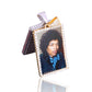 CUSTOM RECTANGULAR PHOTO PENDANT NECKLACE