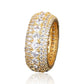 ICED ROUND CUT RING